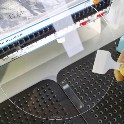 Υψηλά γυαλισμένη σαφείρινη φέτα 0,5 mm - 3 mm πάχος 2 ιντσών - 8 ιντσών διάμετρος