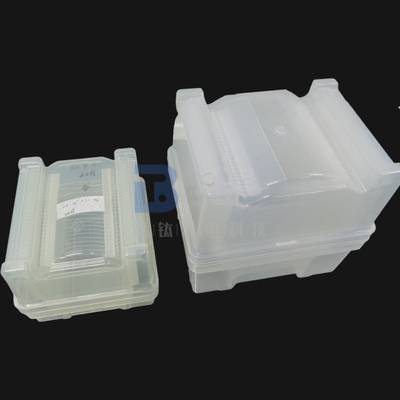 Διάμετρος 150mm πάχος 0.35mm γκοφρετών γυαλιού στο λιωμένο πυρίτιο Borosilicate