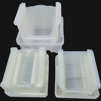 4inch λιωμένο στο 12inch υπόστρωμα γυαλιού γκοφρετών BF33 BK7 B270 D263T πυριτίου