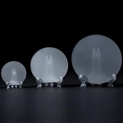 3 ίντσα Dia 76.2mm οπτικά παράθυρα κρυστάλλου υποστρωμάτων σαπφείρου