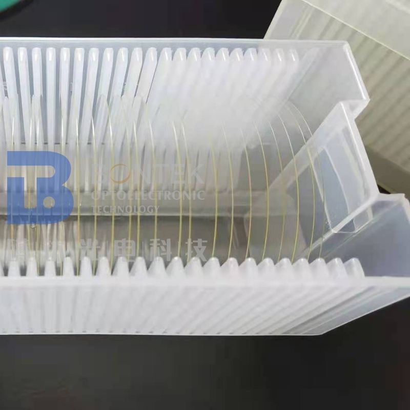 Niobate λίθιου τραχύτητας 1nm RA η γκοφρέτα οπτικό βαθμό 4» 6» 8 στο» ή το ΠΡΙΌΝΙ βαθμολογεί